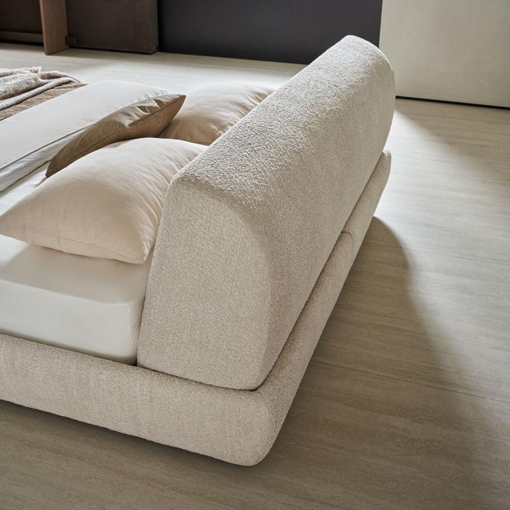 Luxury Bouclé Upholstered Divan Bed view 3