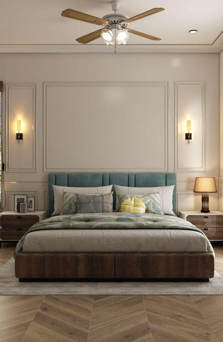 Modern Bedroom Design with Custom Wall Panels