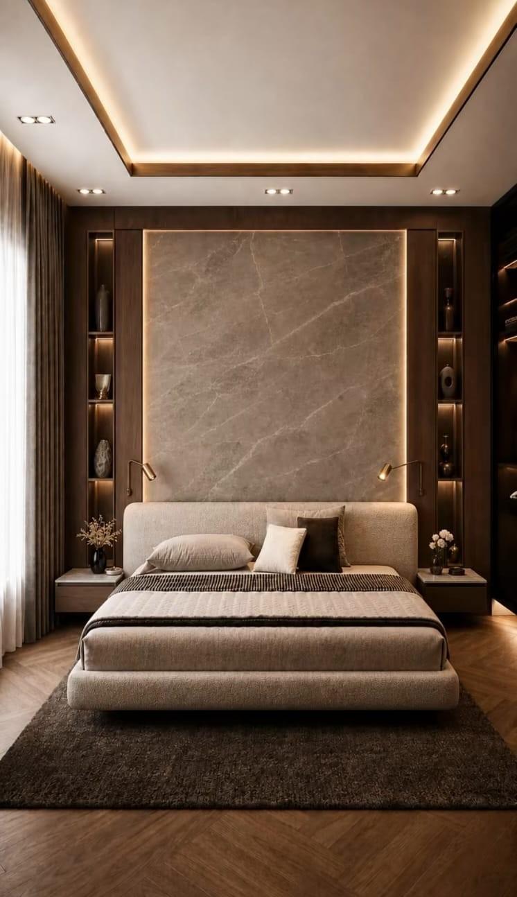 Luxury Bedroom Interiors view 6