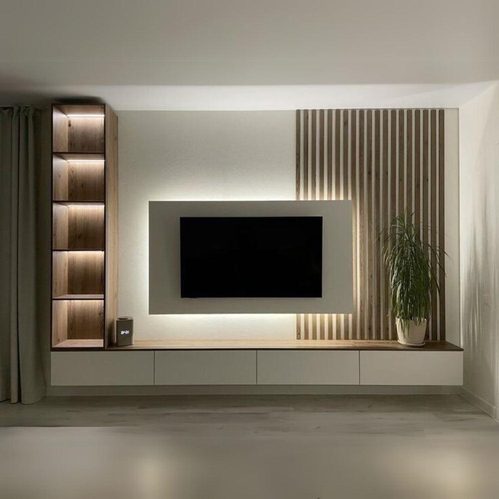 Modern TV Wall Panel view 1