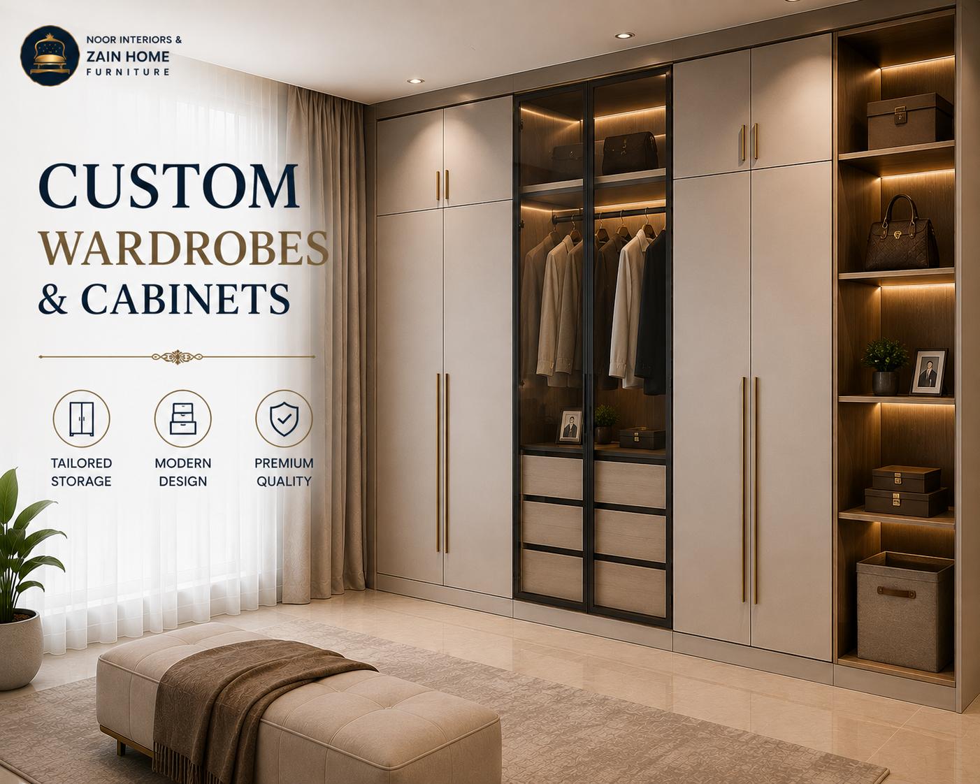 Custom Wardrobes & Cabinets