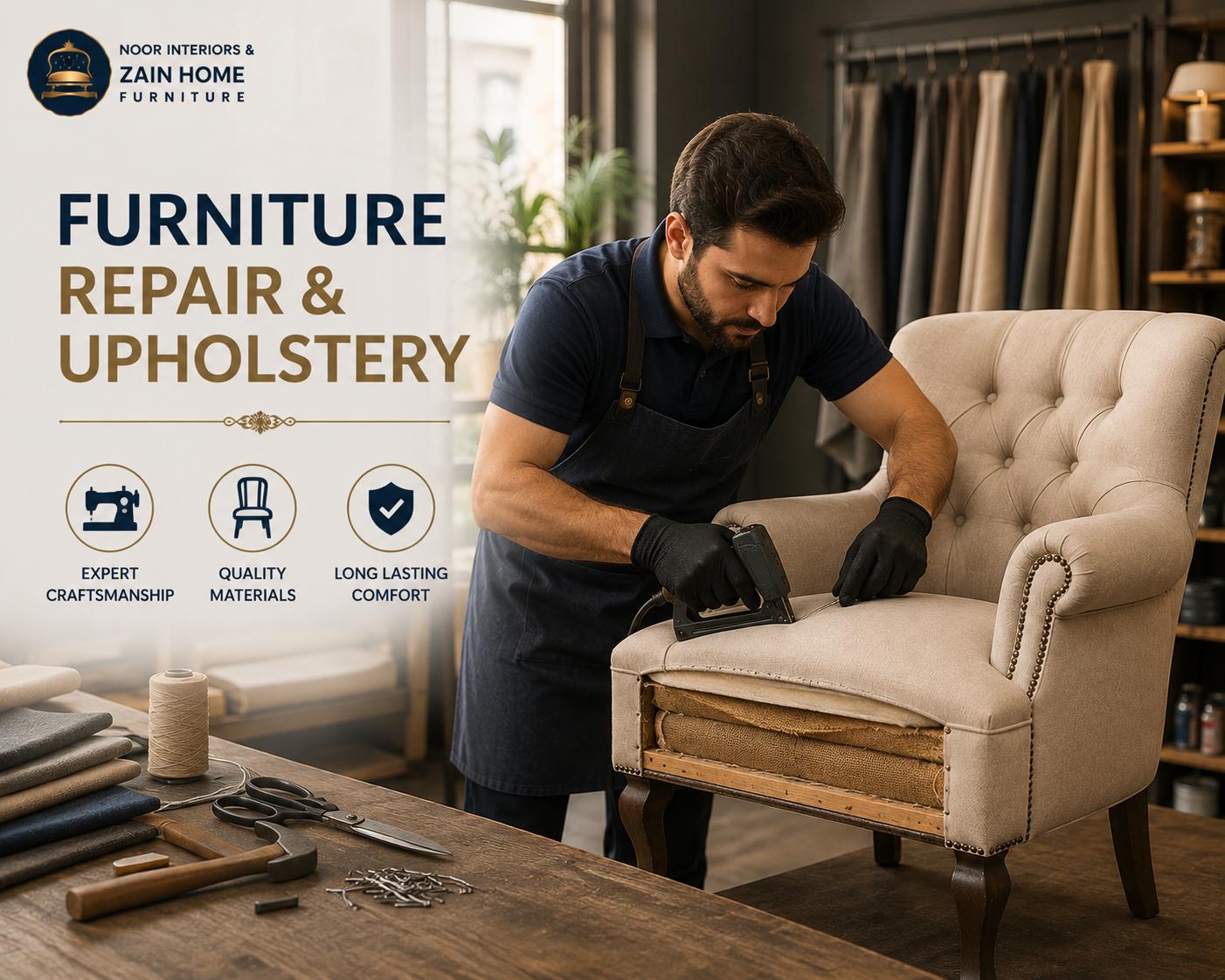 Furniture Repair & Upholstery